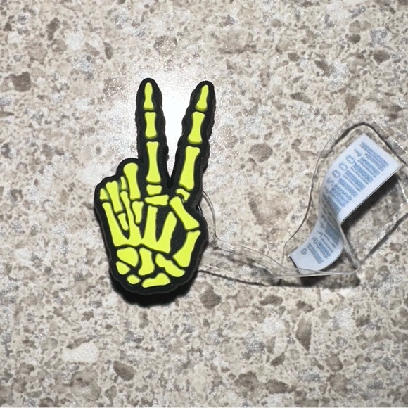 CROCS Accessories Authentic Skeleton Hand Jibbitz Babole Poshmark